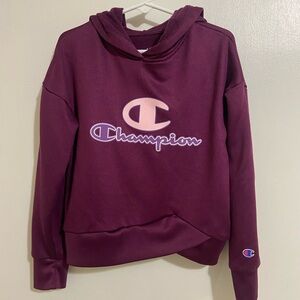 Champion Purple Hoodie girls size 5/6